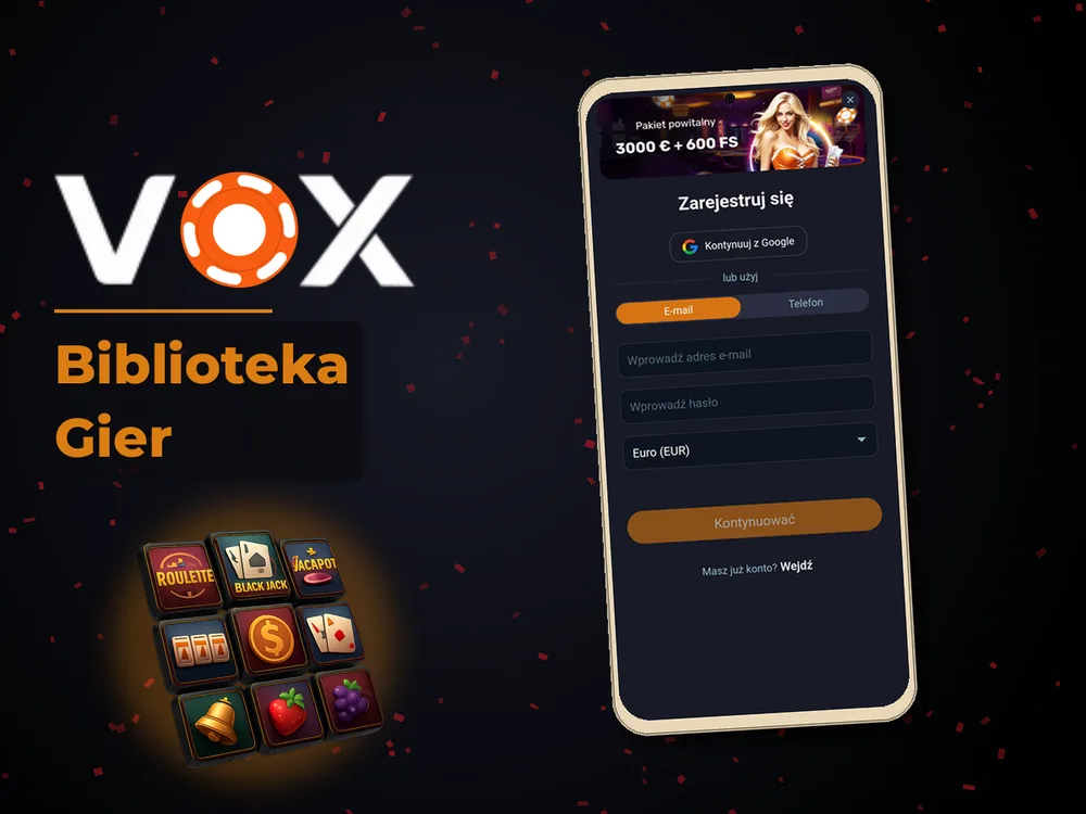 vox casino - Biblioteka Gier