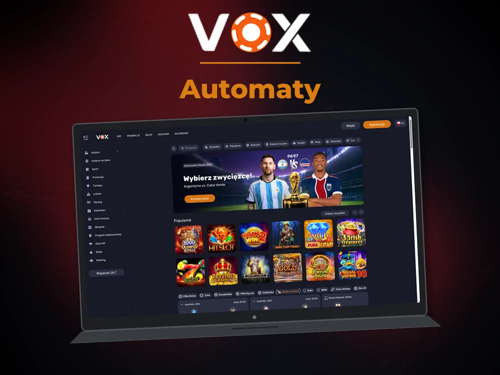 vox casino - Automaty