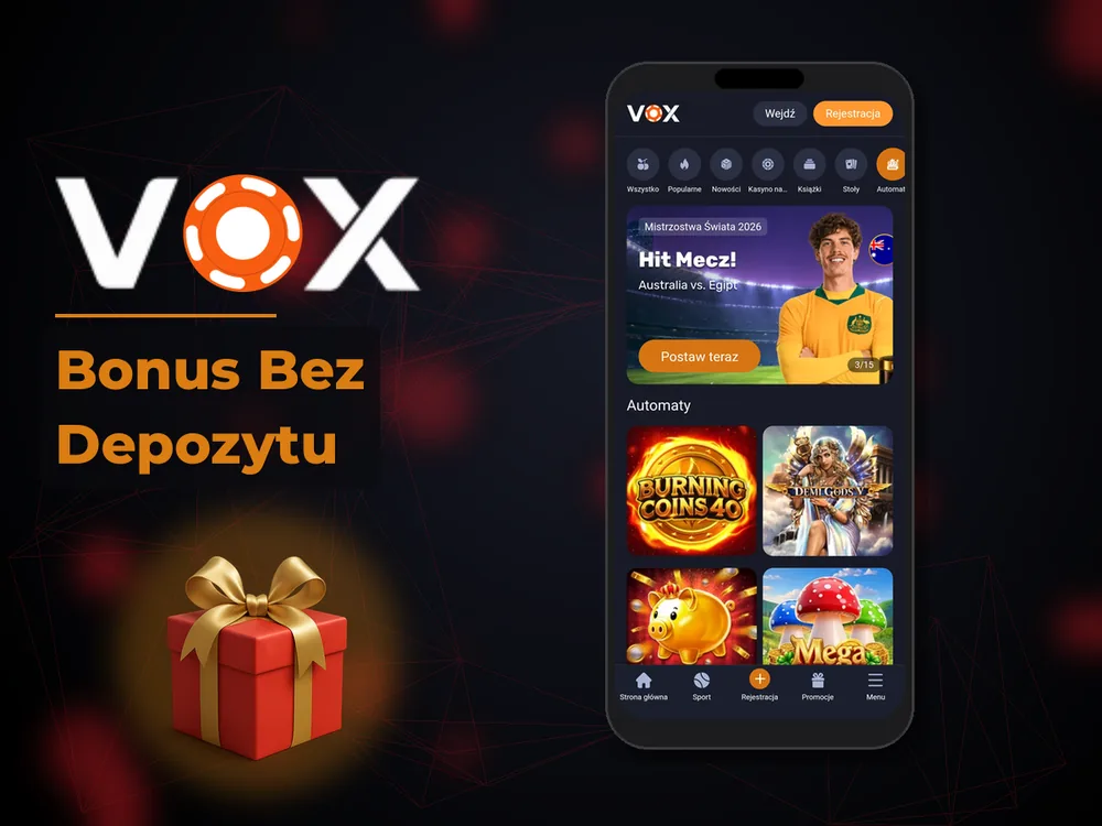 vox casino - Bonus Bez Depozytu