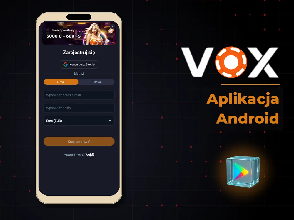 vox casino - Aplikacja Android