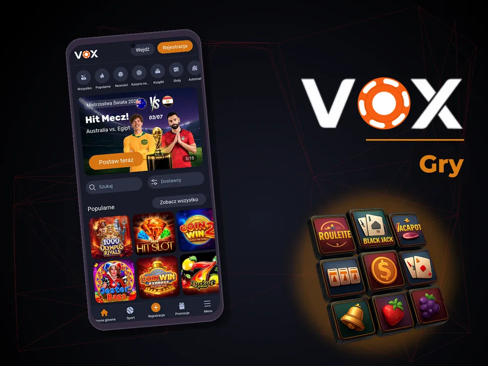vox casino - Gry