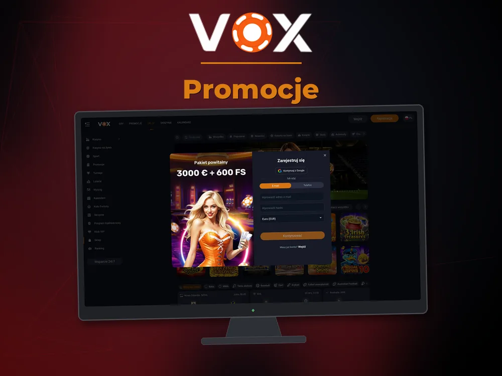 vox casino - Promocje