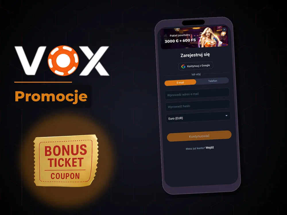 vox casino - Promocje