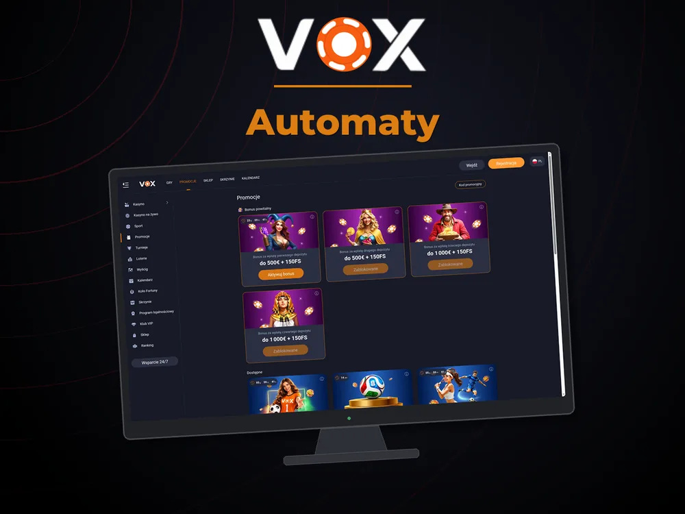 vox casino - Automaty