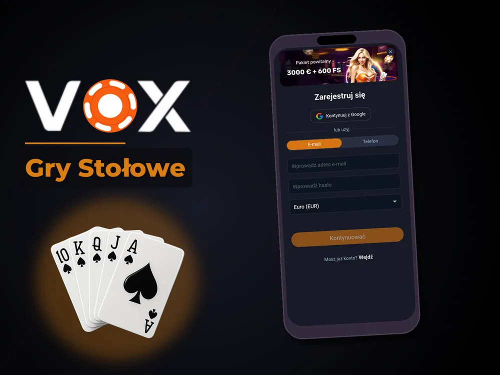 vox casino - Gry Stołowe