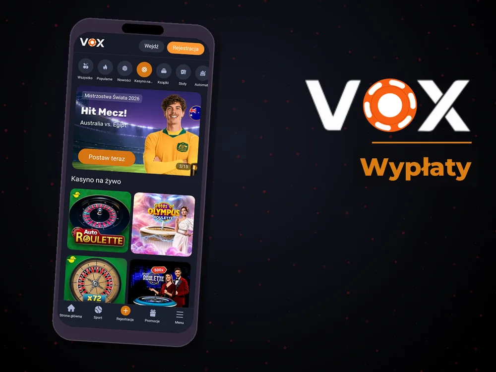 vox casino - Wypłaty