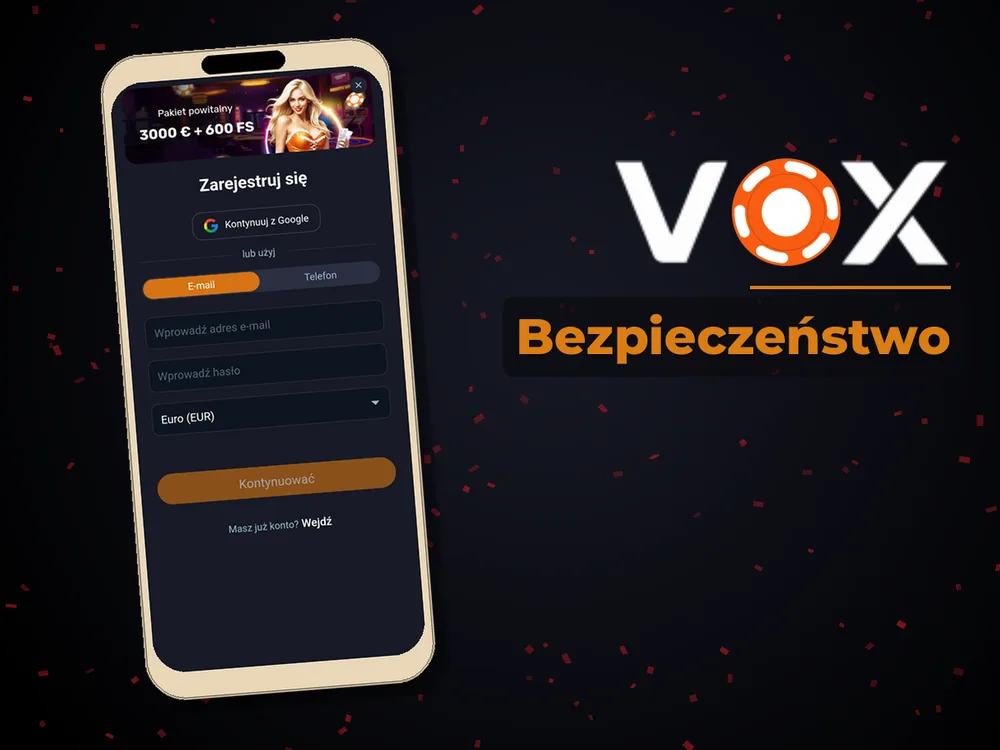 vox casino - Bezpieczeństwo