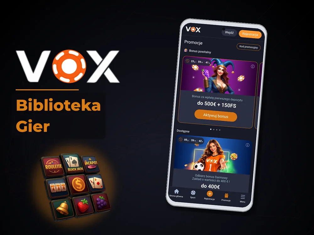vox casino - Biblioteka Gier