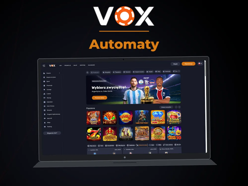 vox casino - Automaty