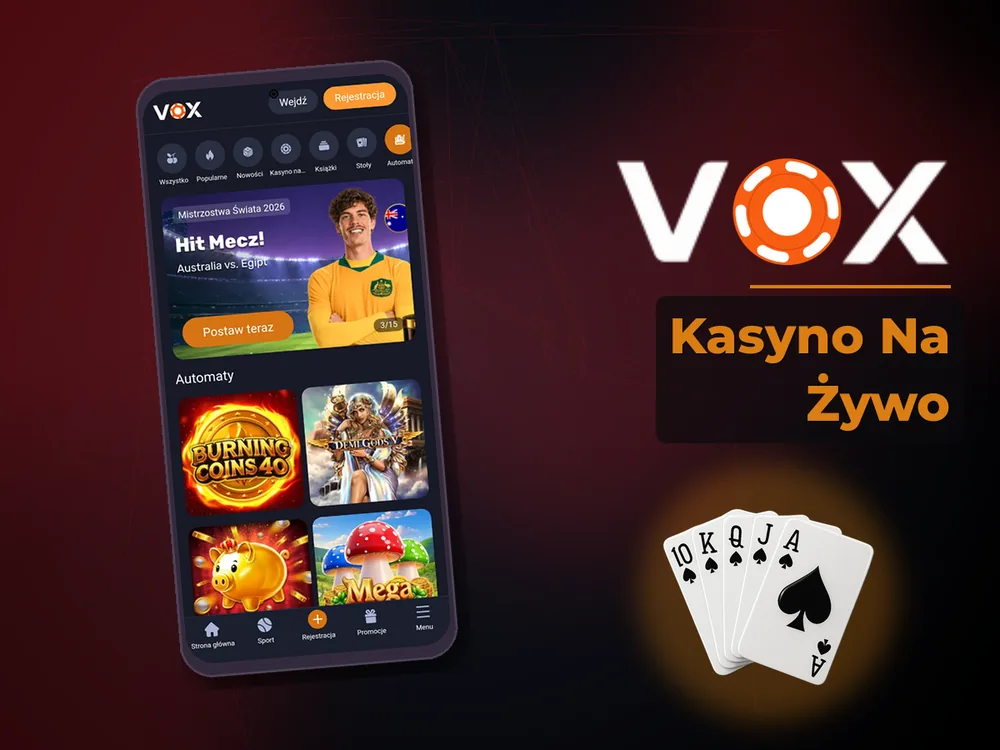 vox casino - Kasyno Na Żywo