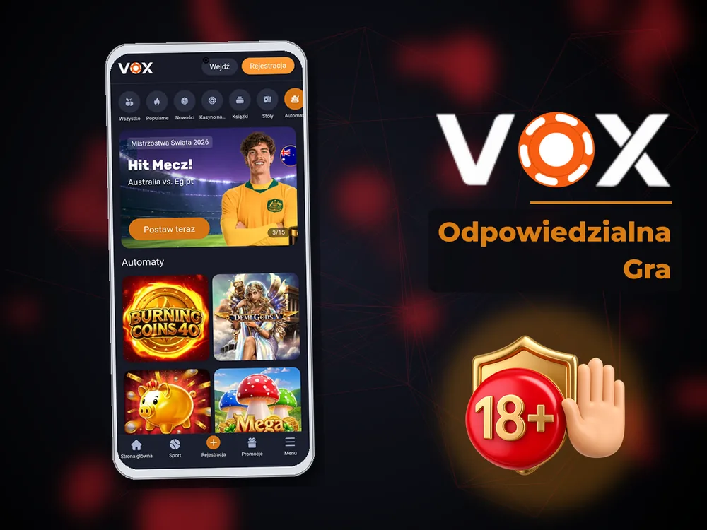 vox casino - Odpowiedzialna Gra