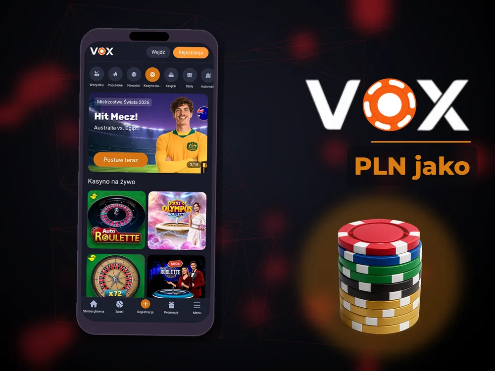 vox casino - PLN jako