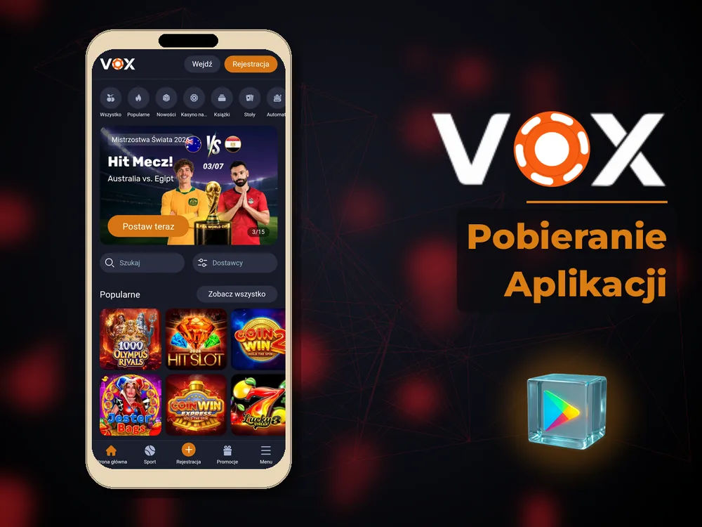vox casino - Pobieranie Aplikacji