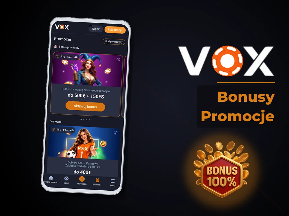 vox casino - Bonusy Promocje