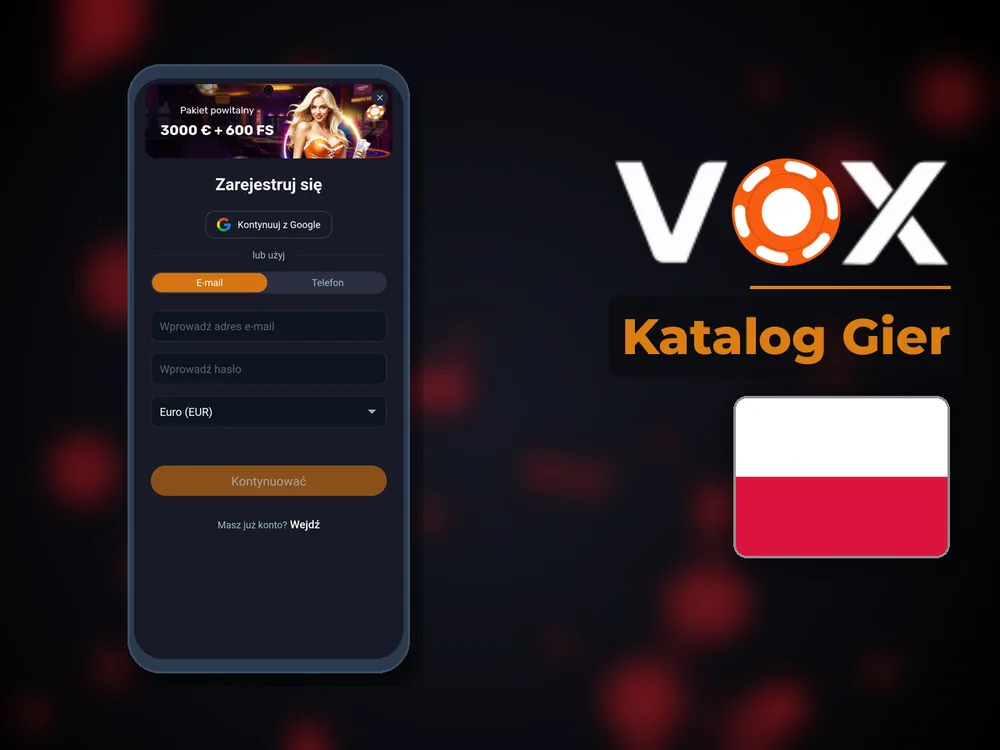 vox casino - Katalog Gier