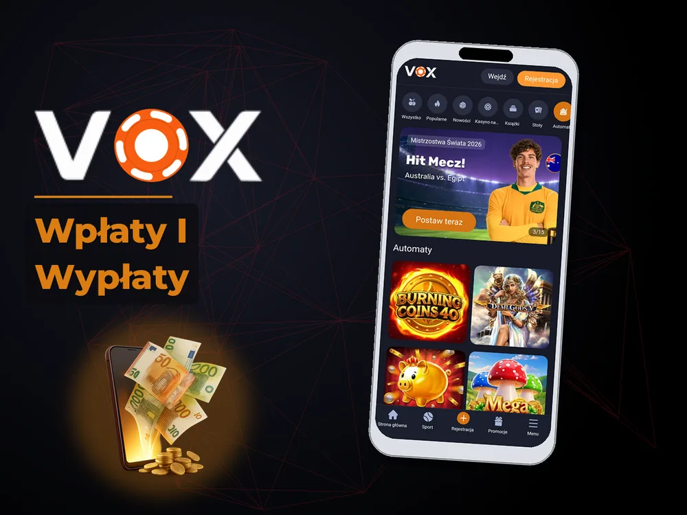 vox casino - Wpłaty I Wypłaty