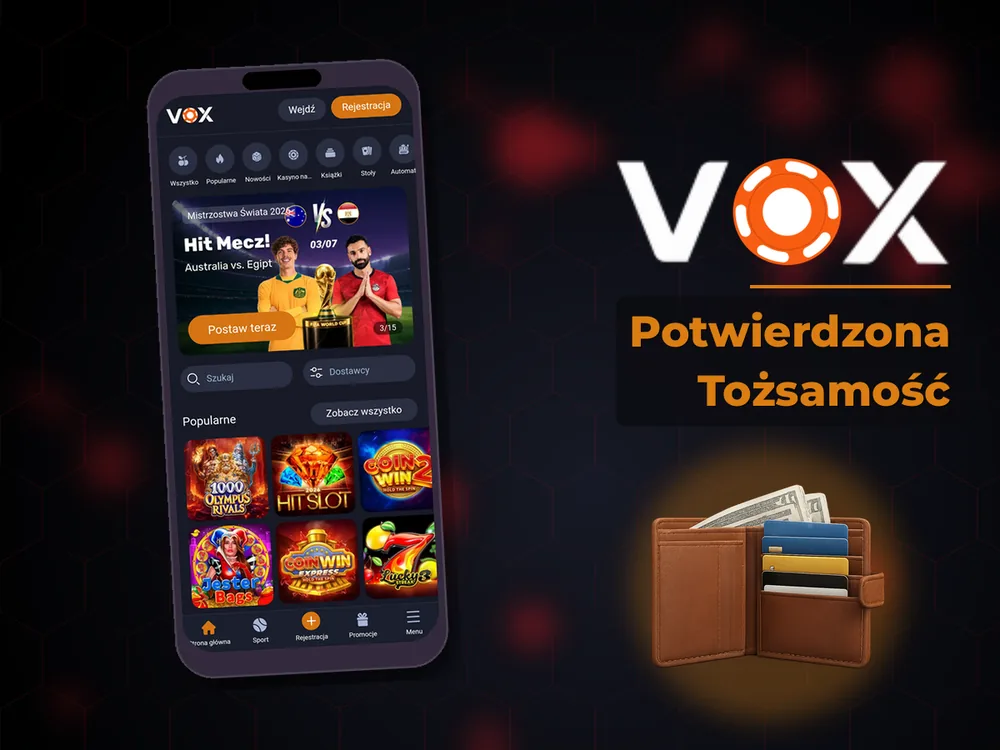 vox casino - Potwierdzona Tożsamość