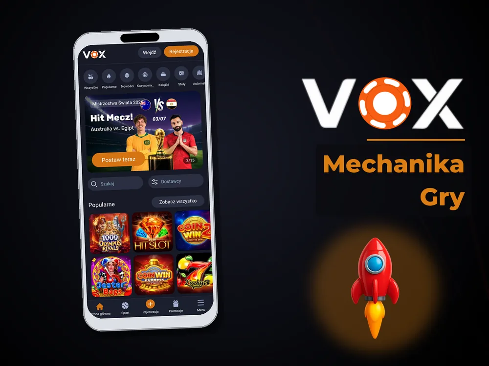 vox casino - Mechanika Gry