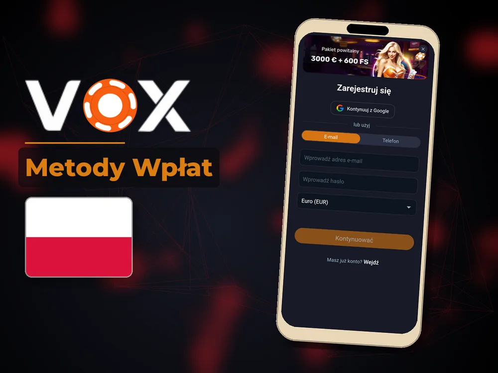 vox casino - Metody Wpłat