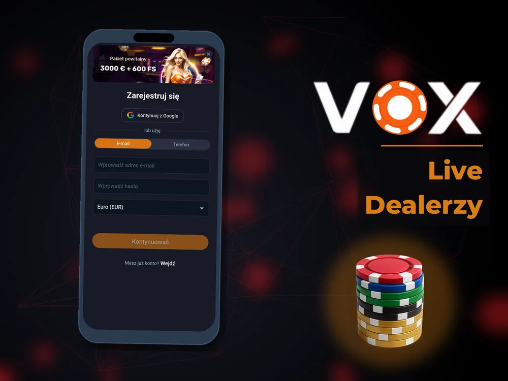 vox casino - Live Dealerzy