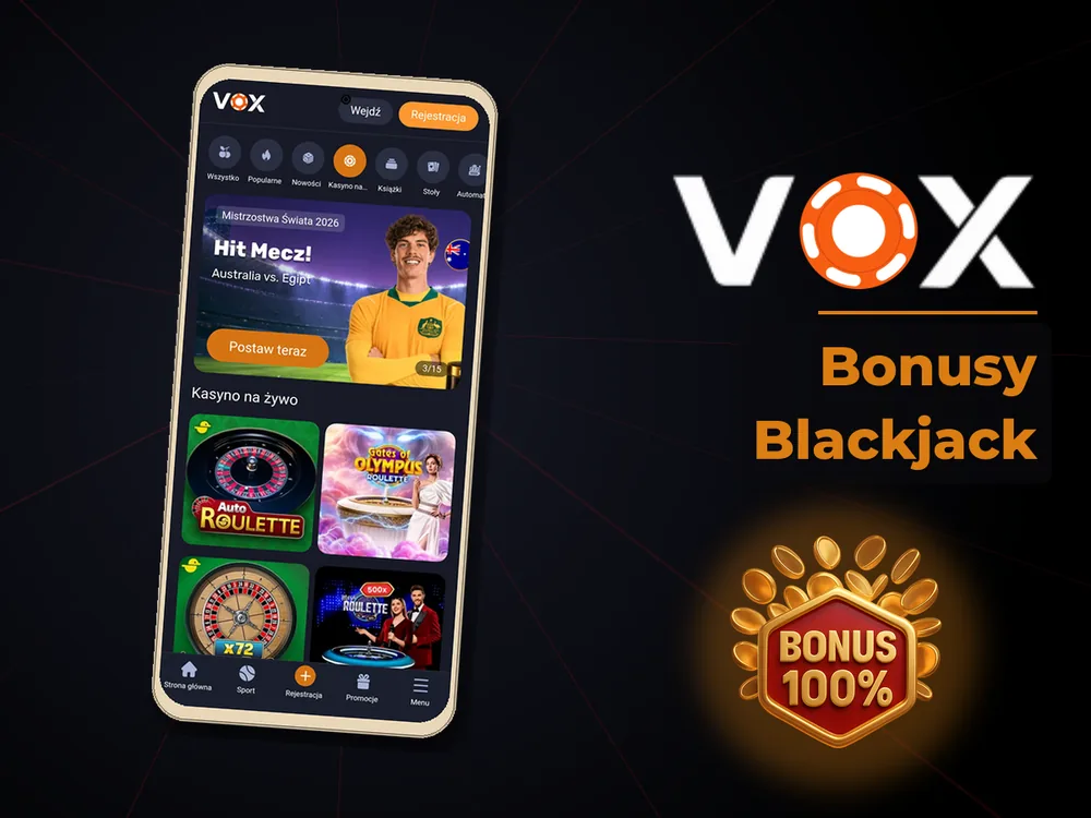 vox casino - Bonusy Blackjack