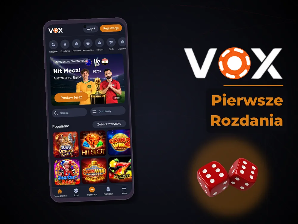 vox casino - Pierwsze Rozdania