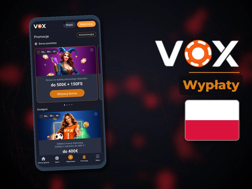 vox casino - Wypłaty