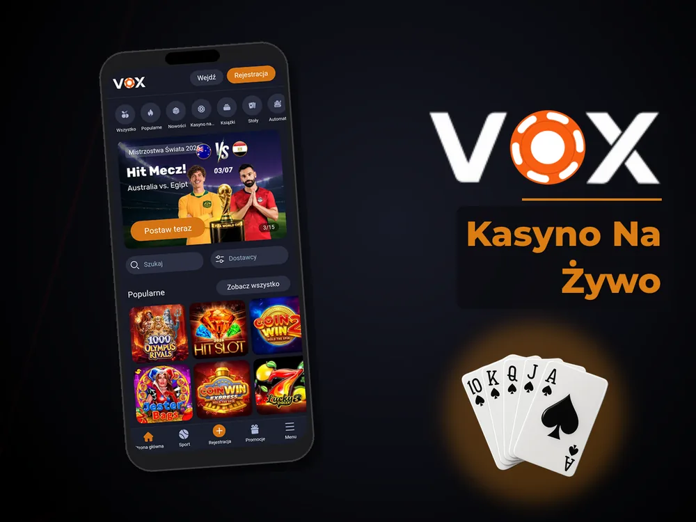 vox casino - Kasyno Na Żywo